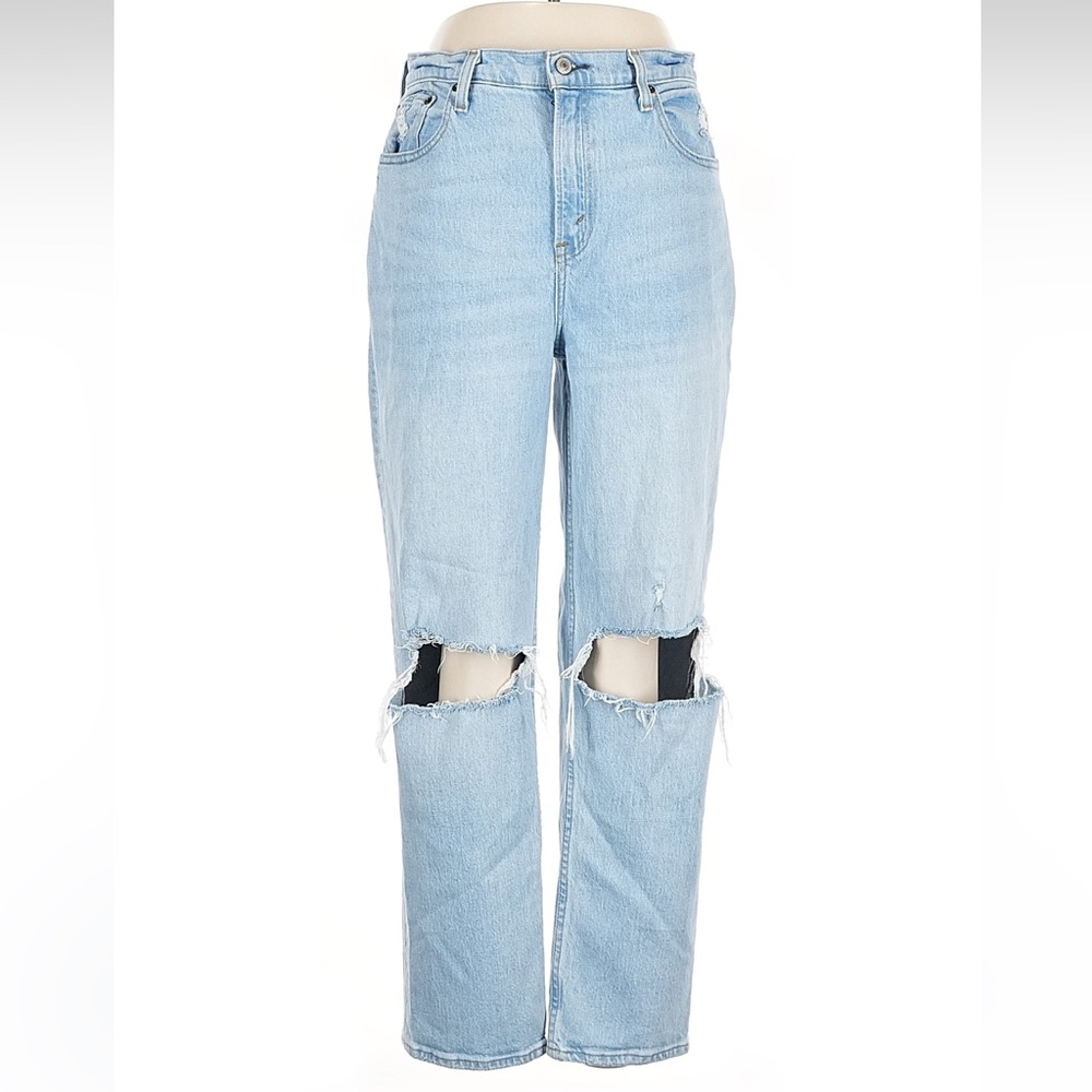 Abercrombie & Fitch The 90s Straight Ultra High Rise